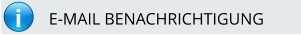 i E-MAIL BENACHRICHTIGUNG
