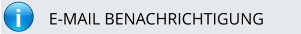 i E-MAIL BENACHRICHTIGUNG